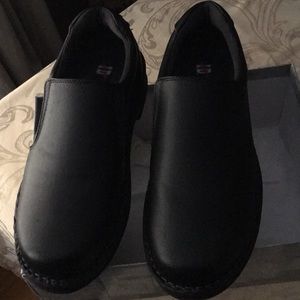 ID required brand new black loafers 9w